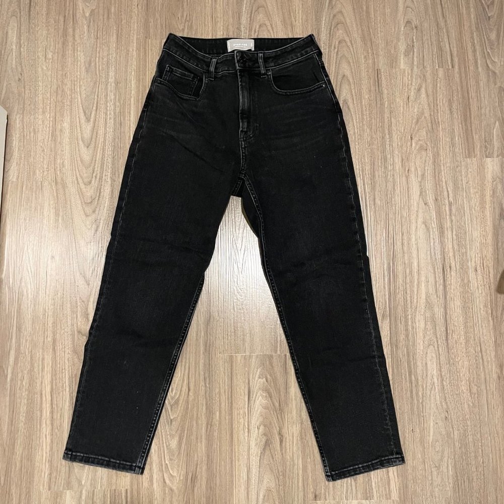 Everlane The Curvy Authentic Stretch High-Rise Skinny Jean 27 Regular / Black